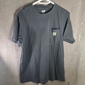 Uniqlo Text Messages MoMA Special Edition Love Graphic Tee w/ Pocket G L